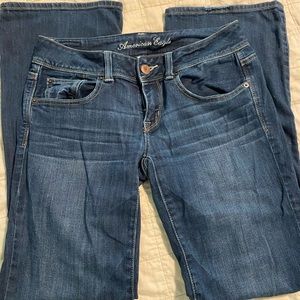 American Eagle slim bootcut jeans